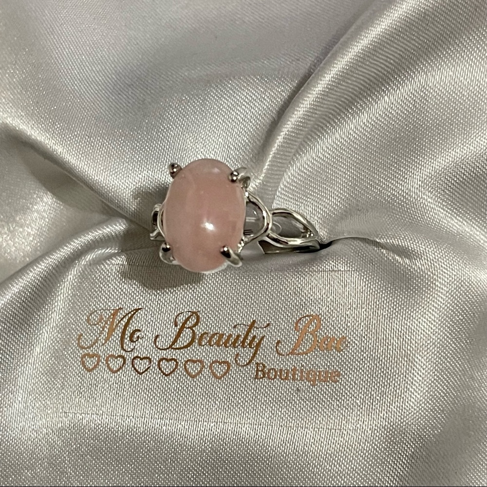 Rose Quartz Ring - Picture 2 of 5